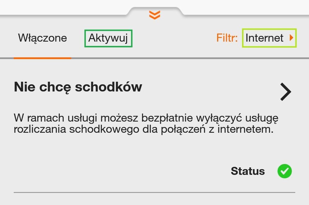 apka: usługa 'Nie chcę schodków"