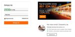 panel logowania do Nasz Orange