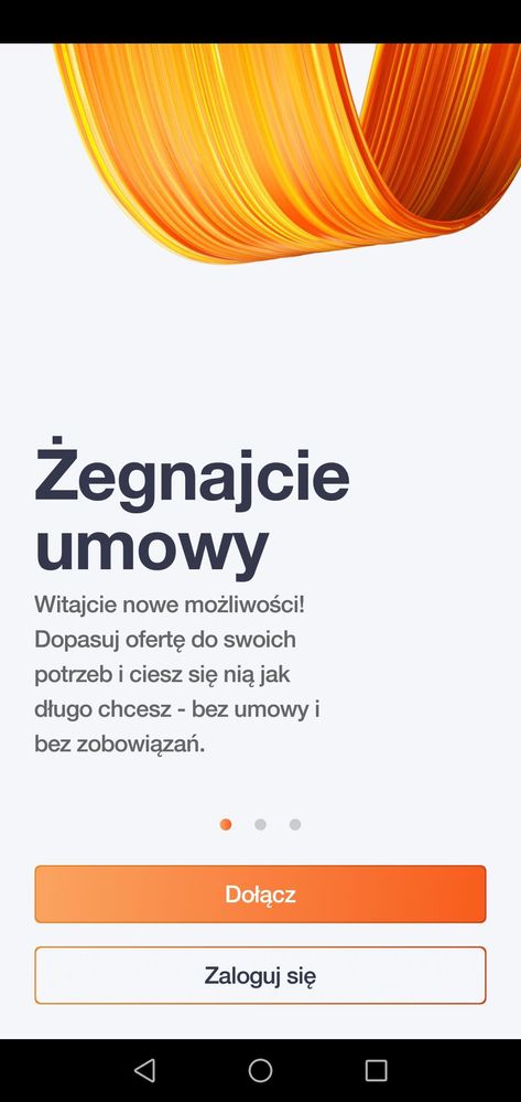 Pierwsze co widać po włączeniu apki.