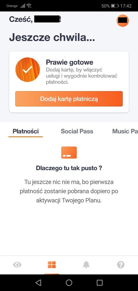 Została tylko metoda płatności, czyli karta płatnicza.