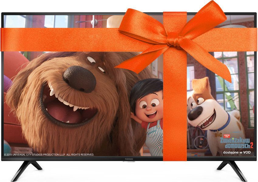 Thomson 32" HD 3301 za 1zł w Orange Love z telewizją