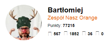 Renifer św.Mikołaja