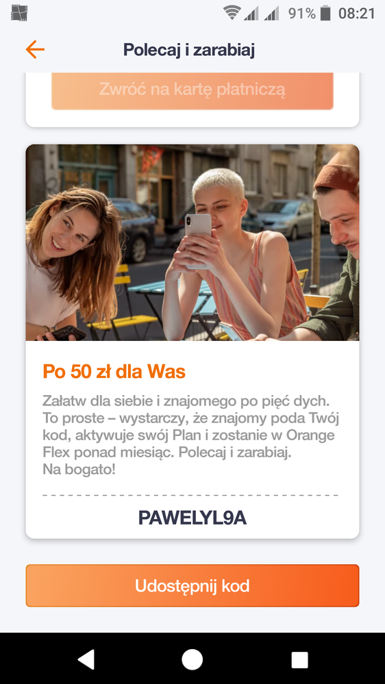 mój drugi kod - 2 Planu