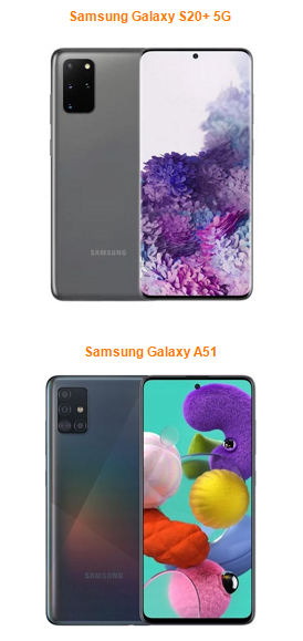 samsung galaxy a 40 orange