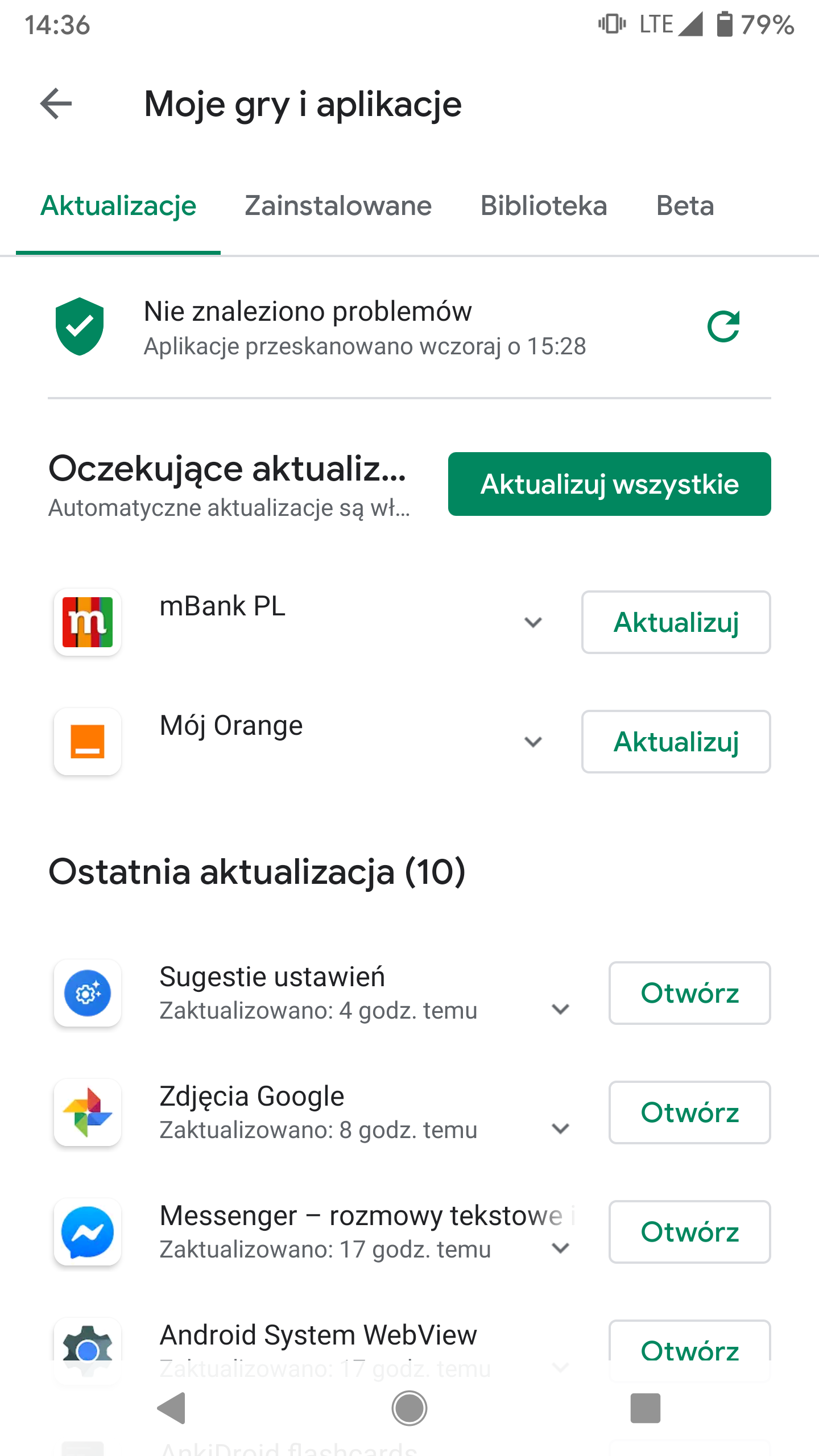 Rozwiązano Aplikacja Mój Orange 5.x Nasz Orange 199304