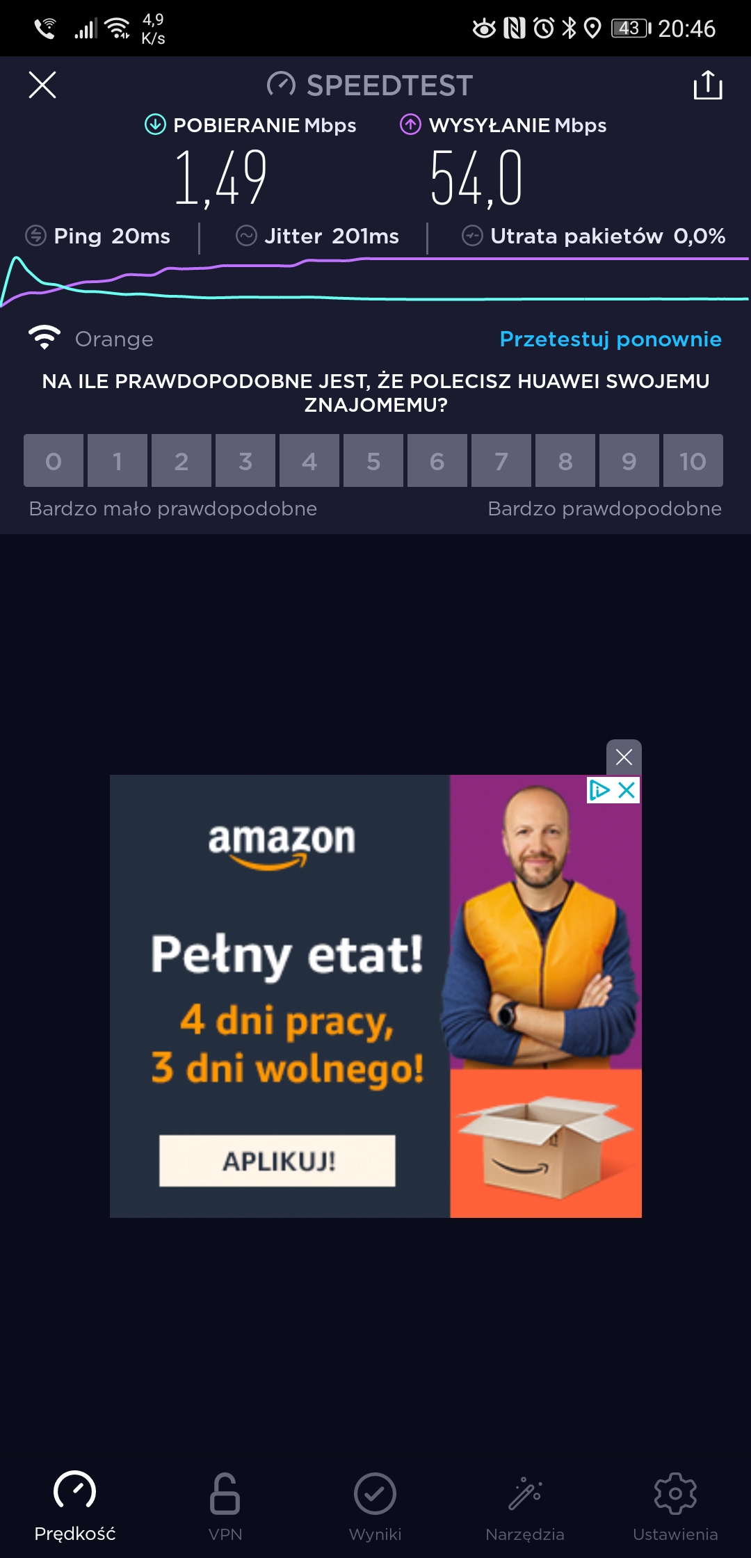 Spadek Prędkości Neostrady Strona 5 Nasz Orange 233900 9621