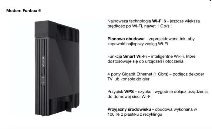 Rozwiązano: Nowy router w Orange zamiast Funboxa 3.0 - ktoś coś wie ...