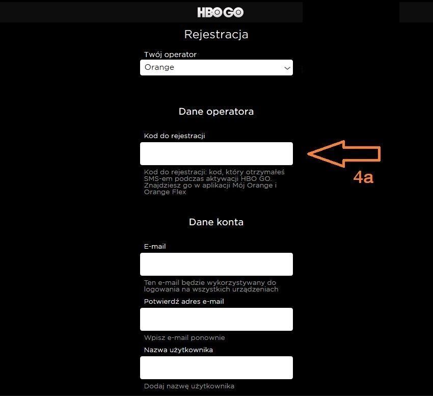 Orange kod - HBO go.JPG