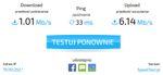 screen wyniku testu prędkości na Darmowe_Orange_WiFi.JPG