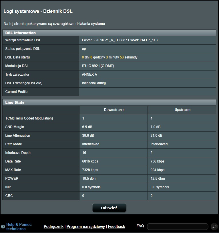 Dosyć częste rozłączanie nasilające się w weekendy (nowy router: ASUS ...