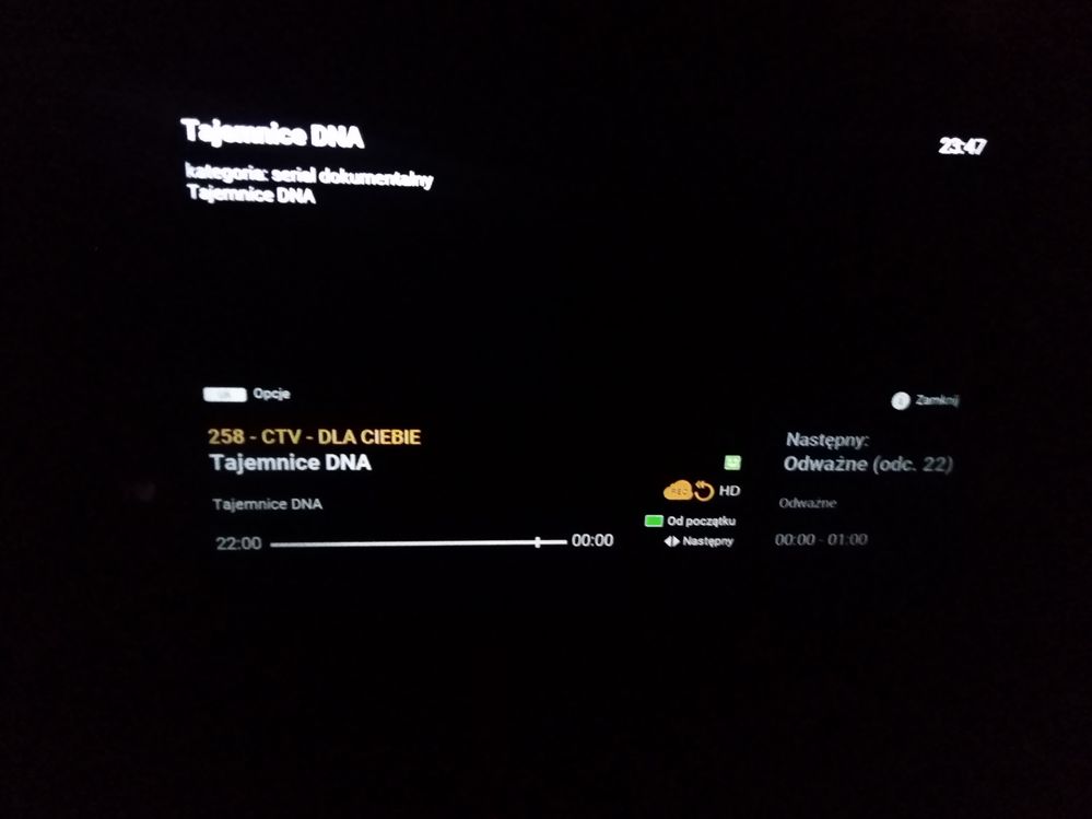 Wystęujacy problem braku obrazu  tylko  podczas przełączania po kolei kanałów na kanalu 258 CTV- DLA CIEBIE.jpg