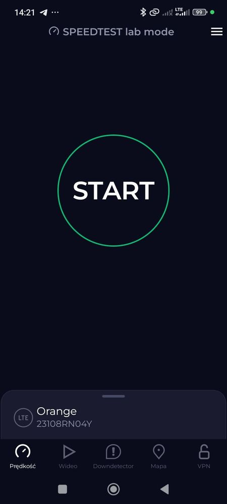 Aplikacja na Androida: Speedtest (wersja premium modyfikowana)
