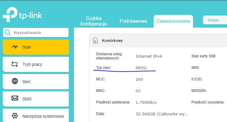 mam 5G w N1 tylko NE211 myli to z pasmem B1 tak
