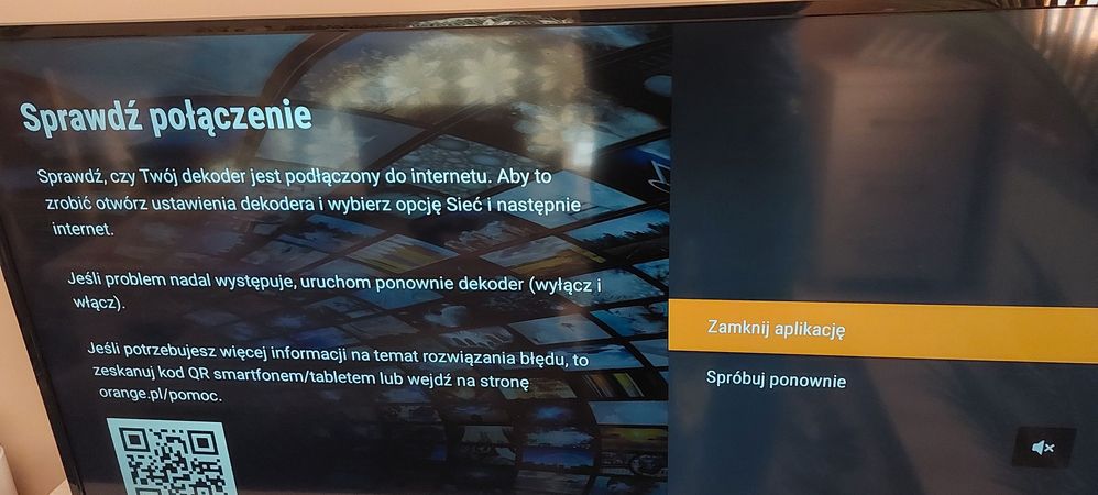 Obraz z TCL-a. Przebicia światła słonecznego.