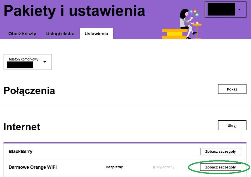 Aktywacja Darmowego Orange WiFi