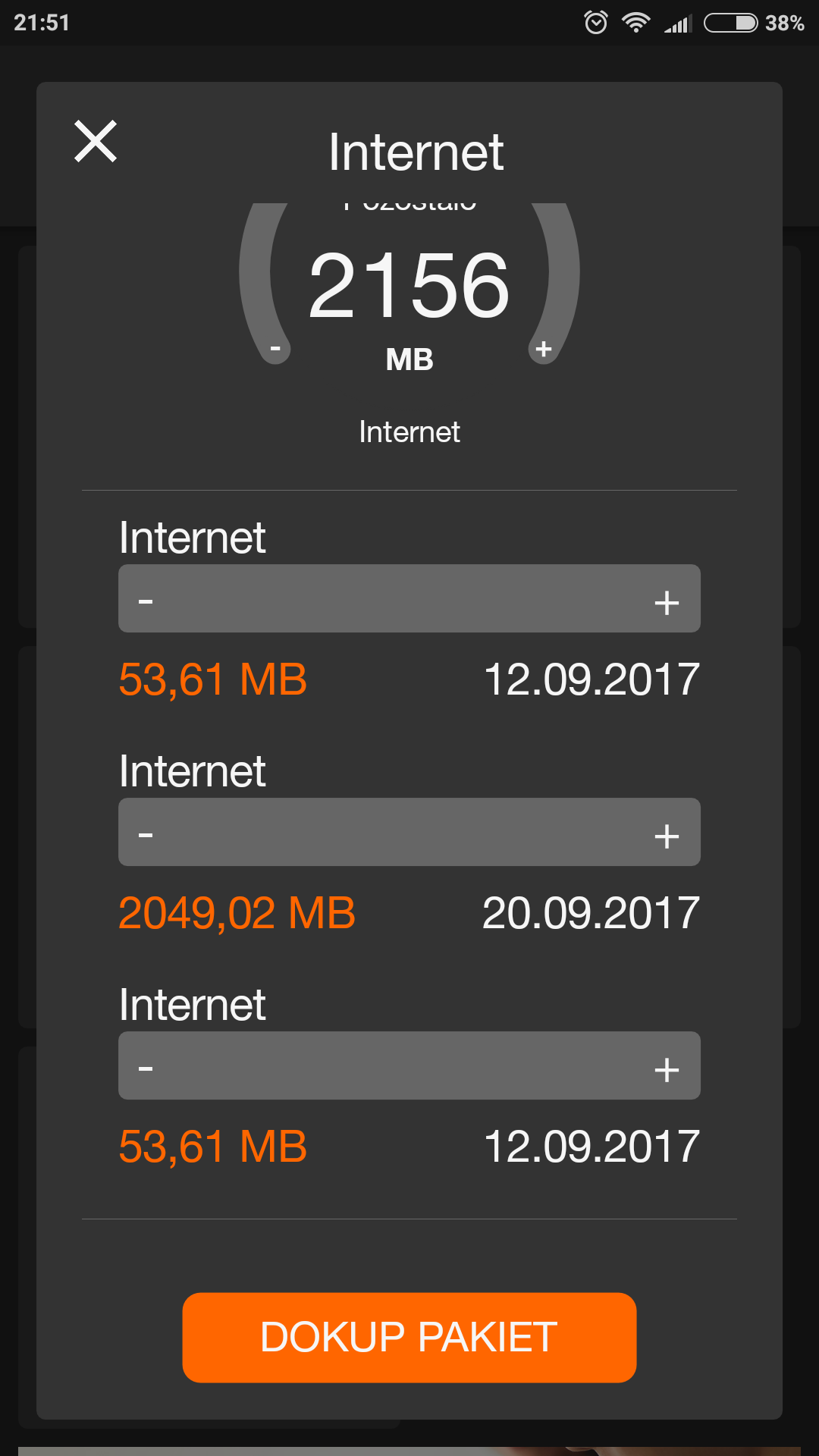 Nowa wersja apki Mój Orange 4.0.x (Android, iOS, Windows 10 Mobile