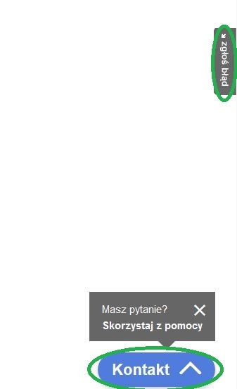 widok po prawej stronie w formularzu reklamacyjnym