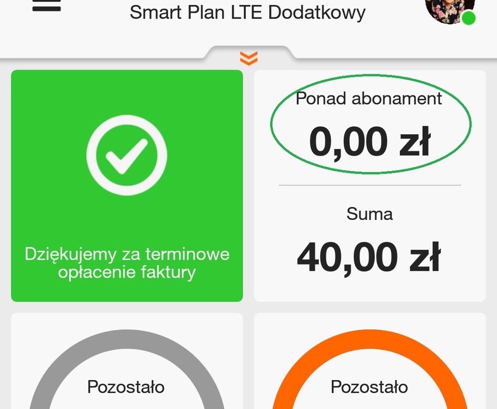 kafelek w apce Mój Orange