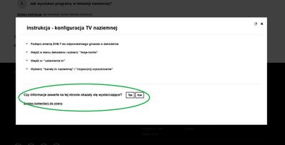 kroki konfiguracji tv naziemnej