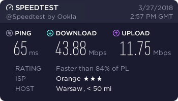 samo 2600 mhz RSRP -99 dbm